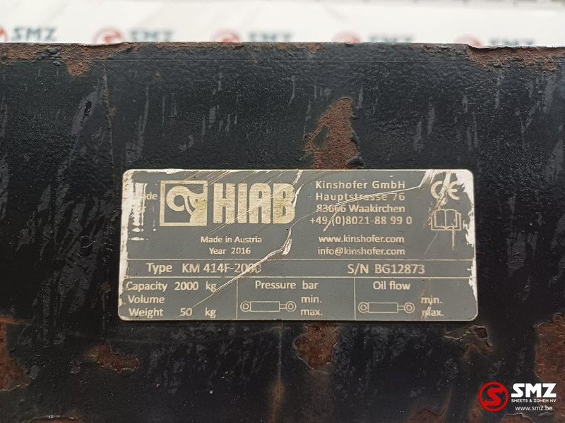 Прикачен инвентар за Подемно-транспортна техника Hiab Occ pallethaak KM414F-2000 Hiab: снимка 6