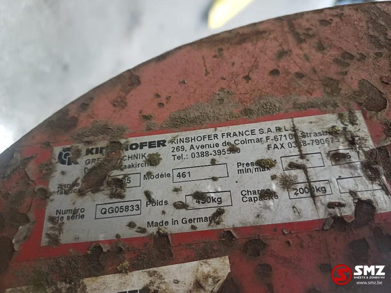 Прикачен инвентар за Подемно-транспортна техника Kinshofer Occ pallethaak KM461 Kinshofer: снимка 7