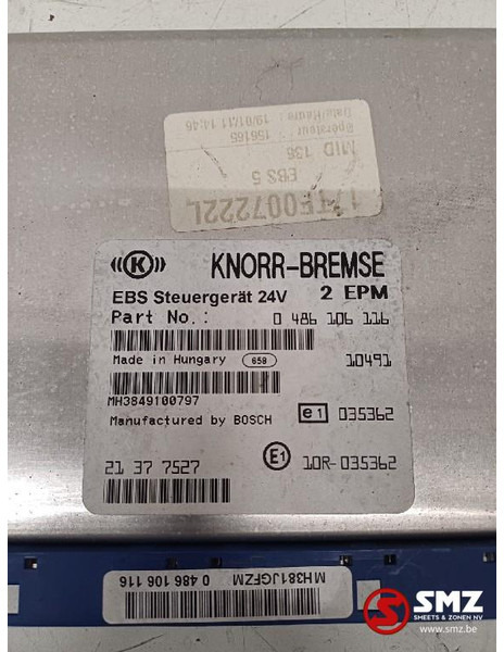 Renault Occ ECU EBS regeleenheid Renault - Блок за управление за Камион: снимка 4 Renault Occ ECU EBS regeleenheid Renault - Блок за управление за Камион: снимка 4
