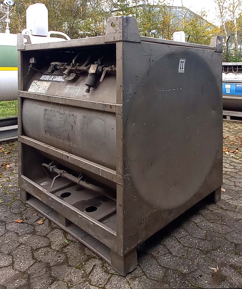 AGA CRYO Gas pallet tank used for oxygen LOX argon LAR nitrogen vessel N2O, CO2, O2, N2 - Танк контейнер: снимка 2 AGA CRYO Gas pallet tank used for oxygen LOX argon LAR nitrogen vessel N2O, CO2, O2, N2 - Танк контейнер: снимка 2