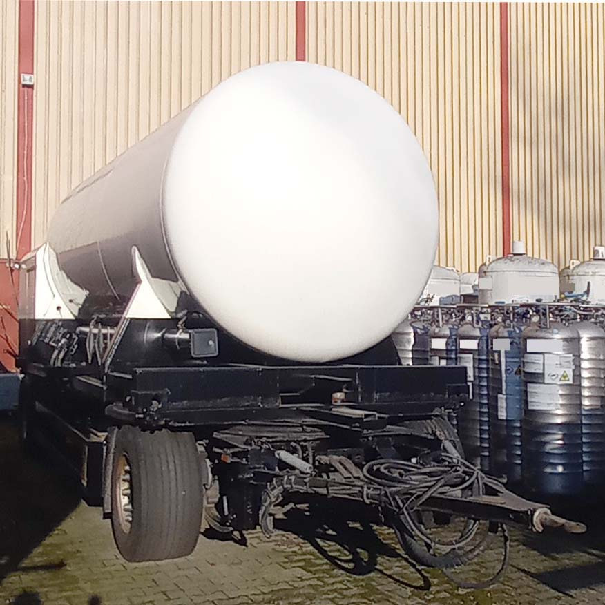 GOFA Tank trailer for oxygen, nitrogen, argon, gas, cryogenic - Полуремарке цистерна: снимка 1 GOFA Tank trailer for oxygen, nitrogen, argon, gas, cryogenic - Полуремарке цистерна: снимка 1