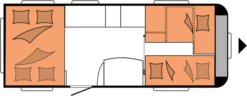 DE LUXE 515 UHK - Каравана: снимка 2 DE LUXE 515 UHK - Каравана: снимка 2