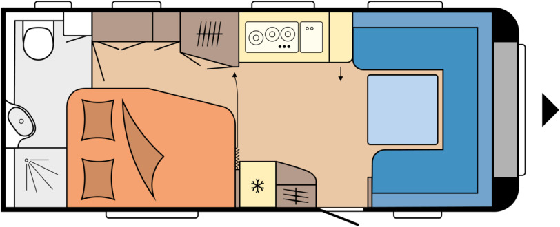 EXCELLENT 560 WFU - Каравана: снимка 1 EXCELLENT 560 WFU - Каравана: снимка 1