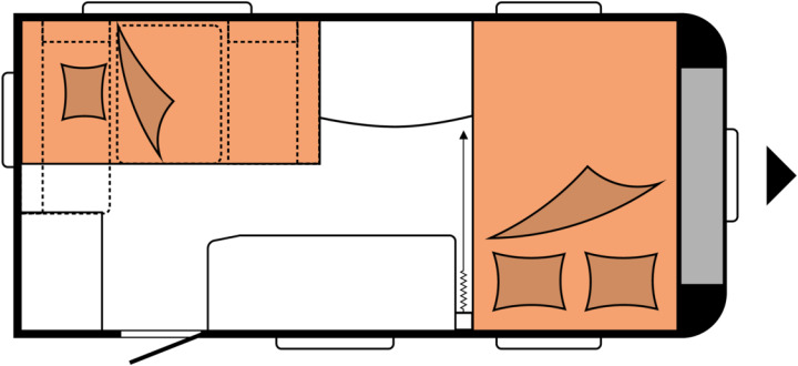 Hobby DE LUXE 440 SF - Каравана: снимка 2 Hobby DE LUXE 440 SF - Каравана: снимка 2