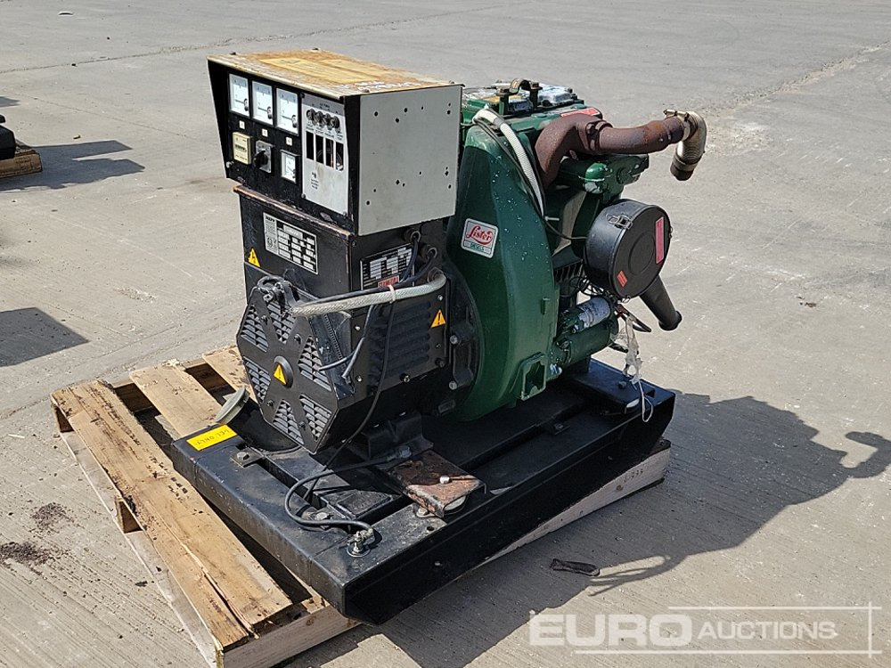 10kVA Generator, Lister Petter Engine - Електрогенератор: снимка 1 10kVA Generator, Lister Petter Engine - Електрогенератор: снимка 1