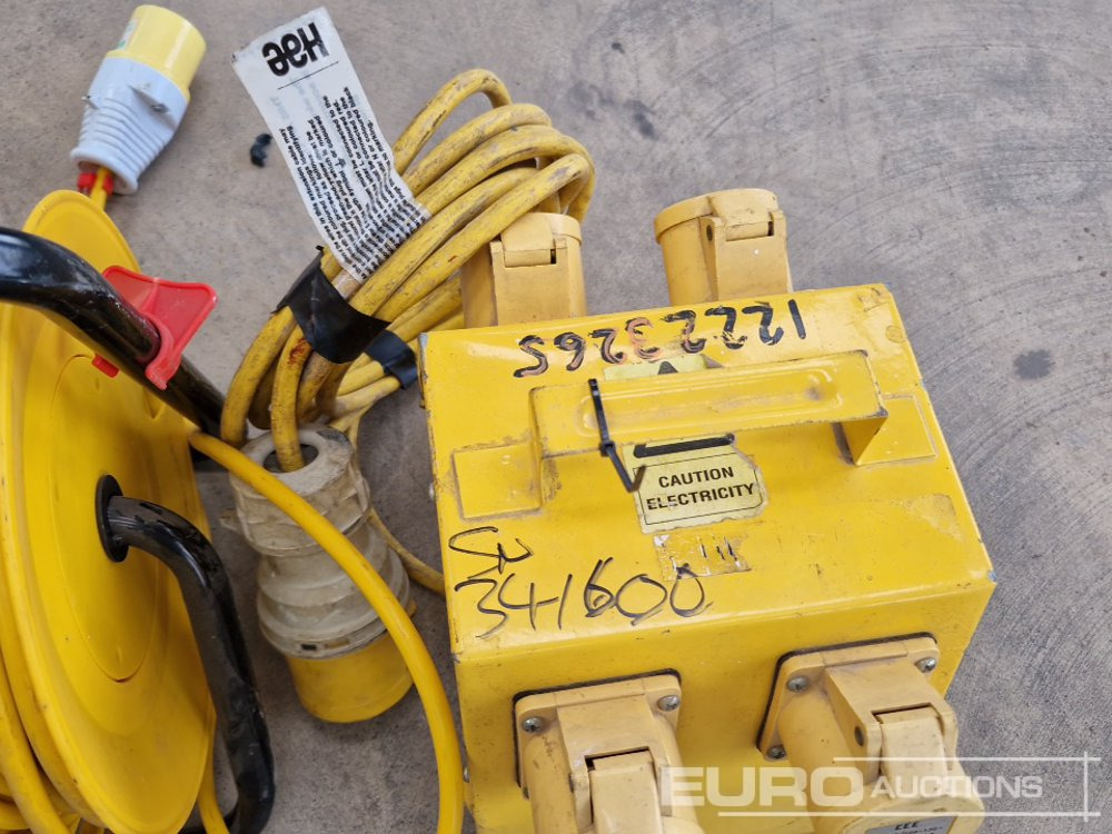 Строително оборудване 110 Volt Splitter Box, 25m Extension Reel (3 of): снимка 14