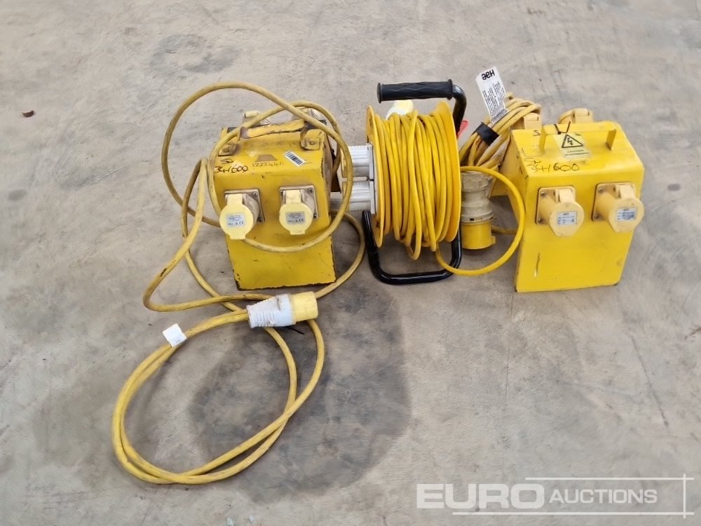 Строително оборудване 110 Volt Splitter Box, 25m Extension Reel (3 of): снимка 8