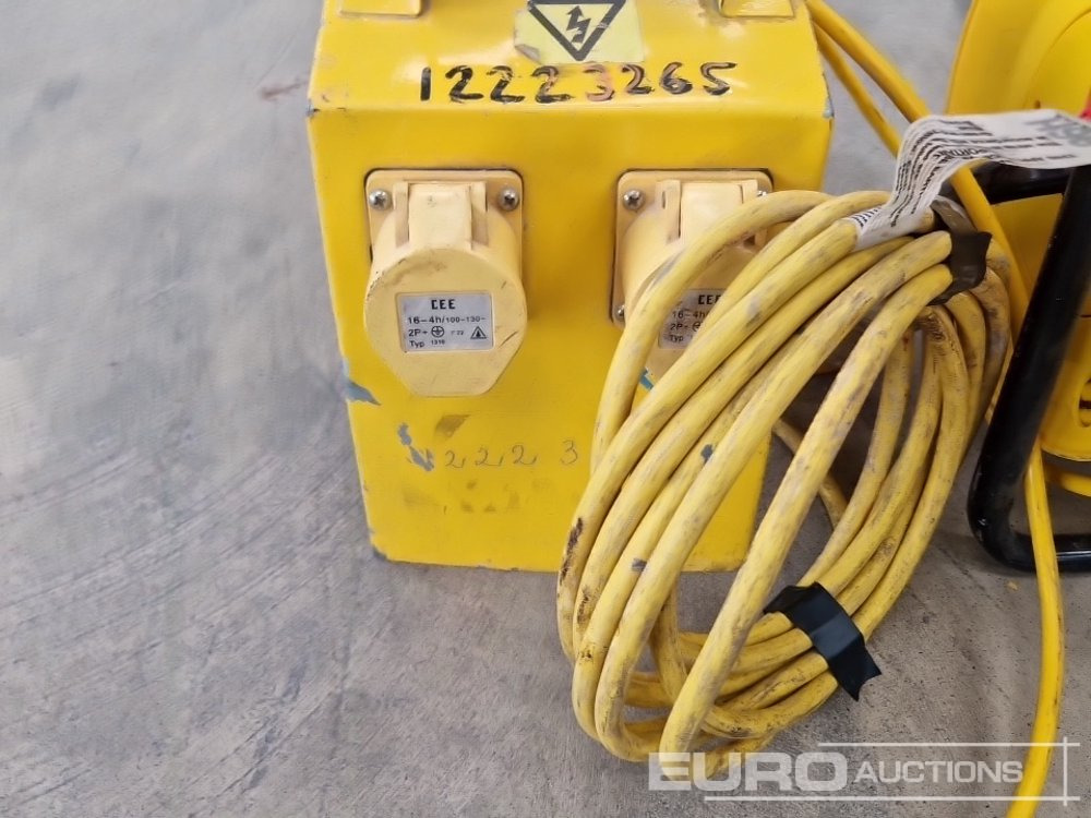 Строително оборудване 110 Volt Splitter Box, 25m Extension Reel (3 of): снимка 16