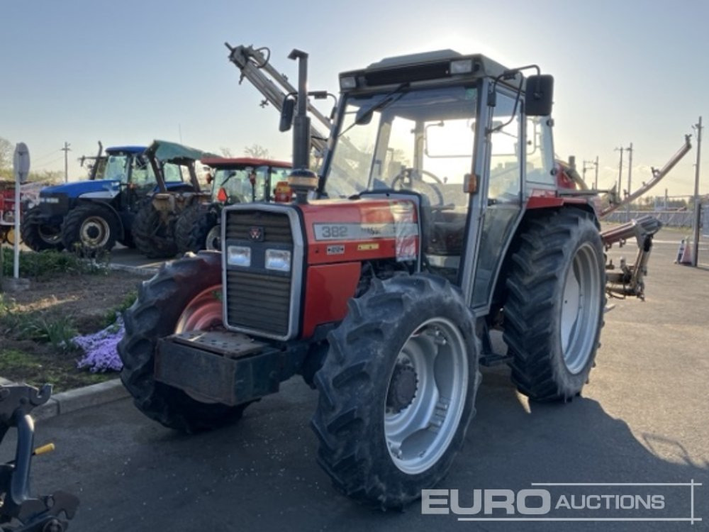 1996 Massey Ferguson 382 4WD, A/C - Трактор: снимка 1 1996 Massey Ferguson 382 4WD, A/C - Трактор: снимка 1