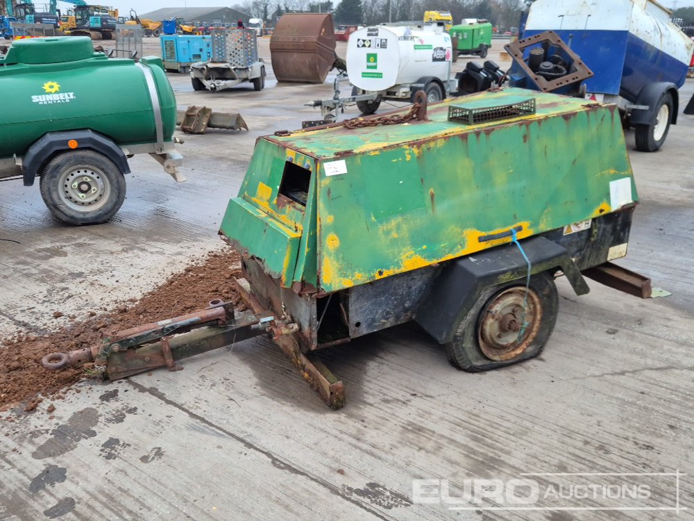 1997 Compair Single Axle Compressor (Parts Missing) - Компресор за въздух: снимка 1 1997 Compair Single Axle Compressor (Parts Missing) - Компресор за въздух: снимка 1