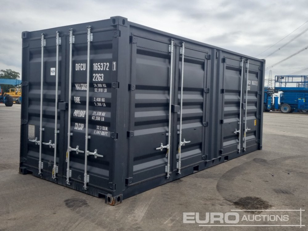 20' x 8' Container, 2 Side Doors, 1 End Door (Cannot Be Reconsigned) - Морски контейнер: снимка 1 20' x 8' Container, 2 Side Doors, 1 End Door (Cannot Be Reconsigned) - Морски контейнер: снимка 1