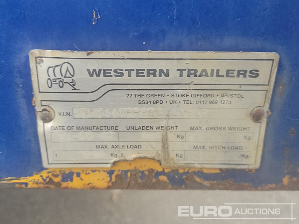 Резервоар за съхранение 2000 Litre Single Axle Bunded Fuel Bowser: снимка 14