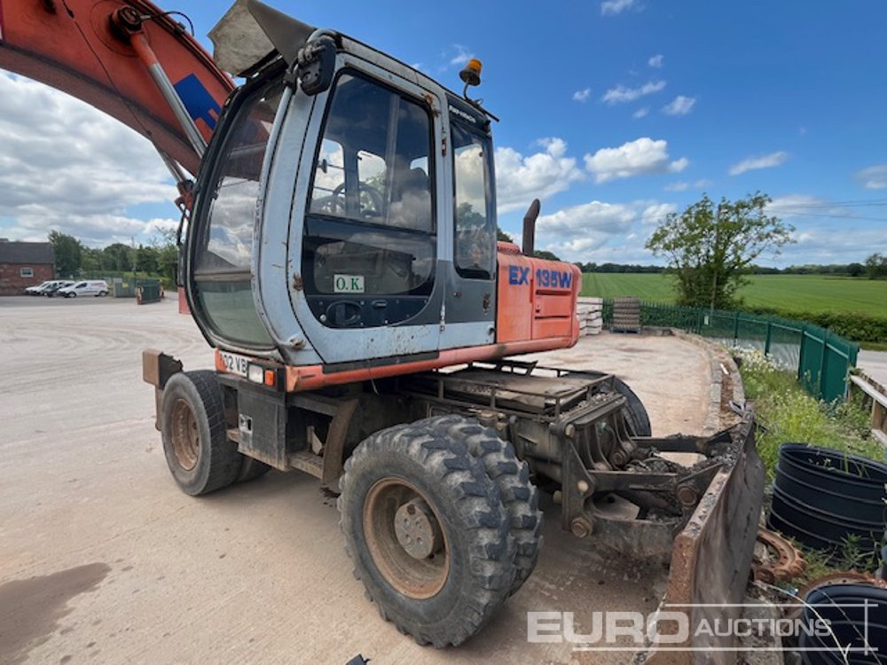 2002 Fiat Hitachi EX135W - Колесен багер: снимка 1 2002 Fiat Hitachi EX135W - Колесен багер: снимка 1