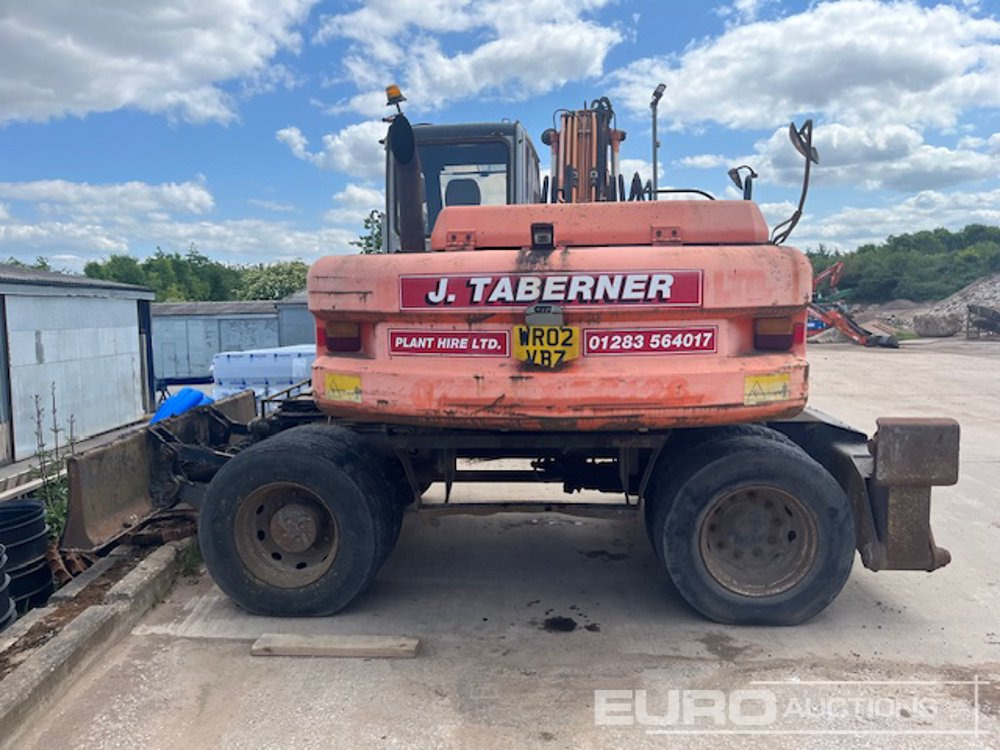 2002 Fiat Hitachi EX135W - Колесен багер: снимка 4 2002 Fiat Hitachi EX135W - Колесен багер: снимка 4