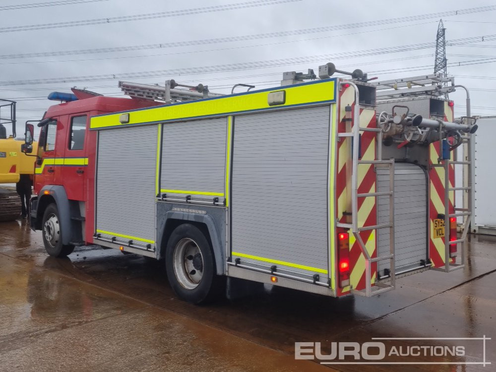 2002 MAN 4x2 Fire Engine, Automatic Gearbox (Reg. Docs. Available) - Пожарна кола: снимка 3 2002 MAN 4x2 Fire Engine, Automatic Gearbox (Reg. Docs. Available) - Пожарна кола: снимка 3