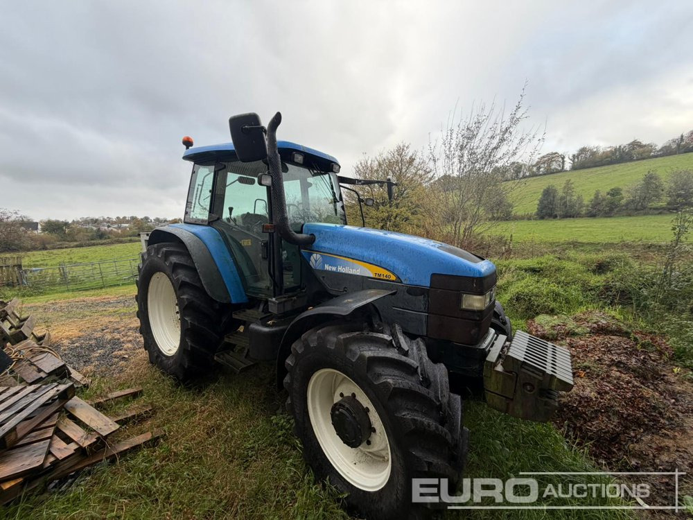 2004 New Holland TM140 - Трактор: снимка 4 2004 New Holland TM140 - Трактор: снимка 4