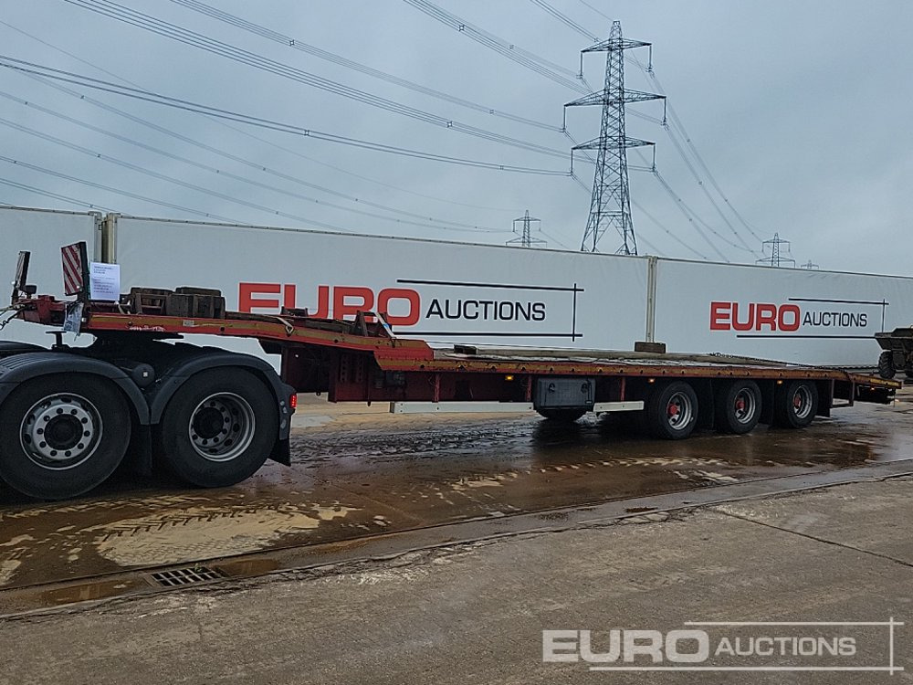 2005 Cartwright CSTDF39A - Нискорамна площадка полуремарке: снимка 1 2005 Cartwright CSTDF39A - Нискорамна площадка полуремарке: снимка 1
