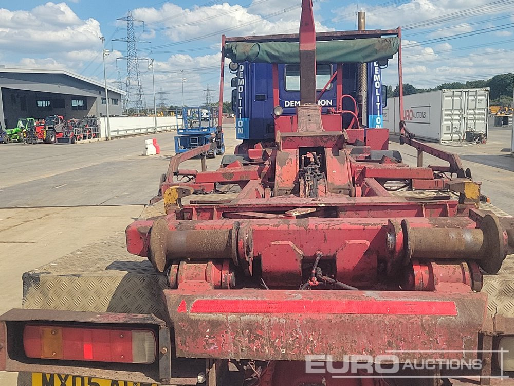Мултилифт с кука камион 2005 Scania P380: снимка 18