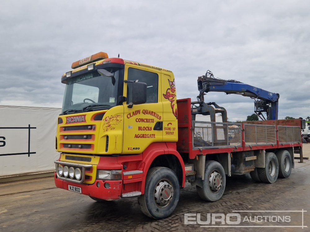 2006 Scania R420 - Бордови камион: снимка 1 2006 Scania R420 - Бордови камион: снимка 1