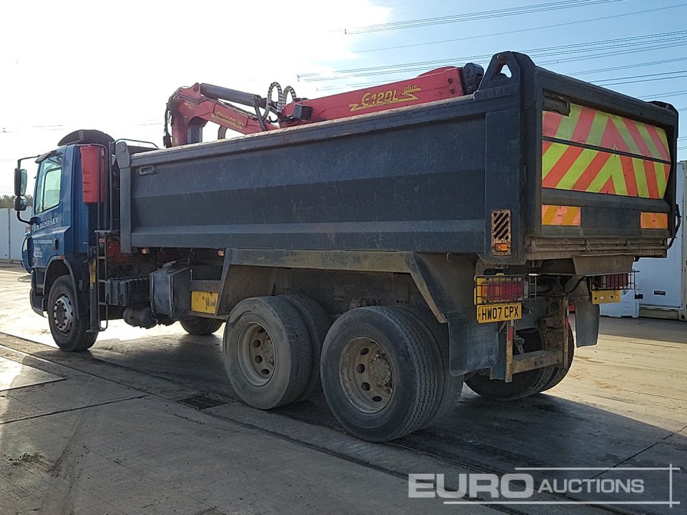 2007 DAF CF75 310 - Самосвал камион, Камион с кран: снимка 3 2007 DAF CF75 310 - Самосвал камион, Камион с кран: снимка 3