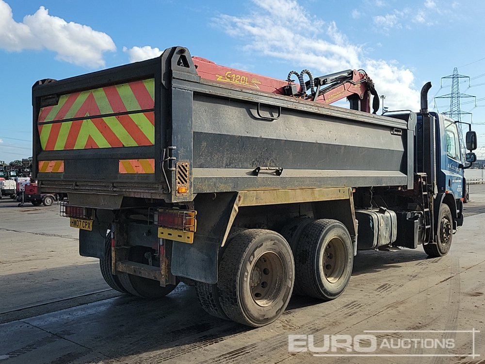 2007 DAF CF75 310 - Самосвал камион, Камион с кран: снимка 5 2007 DAF CF75 310 - Самосвал камион, Камион с кран: снимка 5