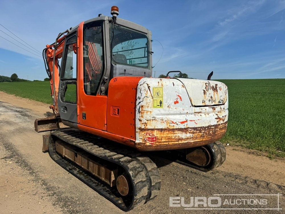 2007 Hitachi ZX80SBLC - Мини багер: снимка 3 2007 Hitachi ZX80SBLC - Мини багер: снимка 3