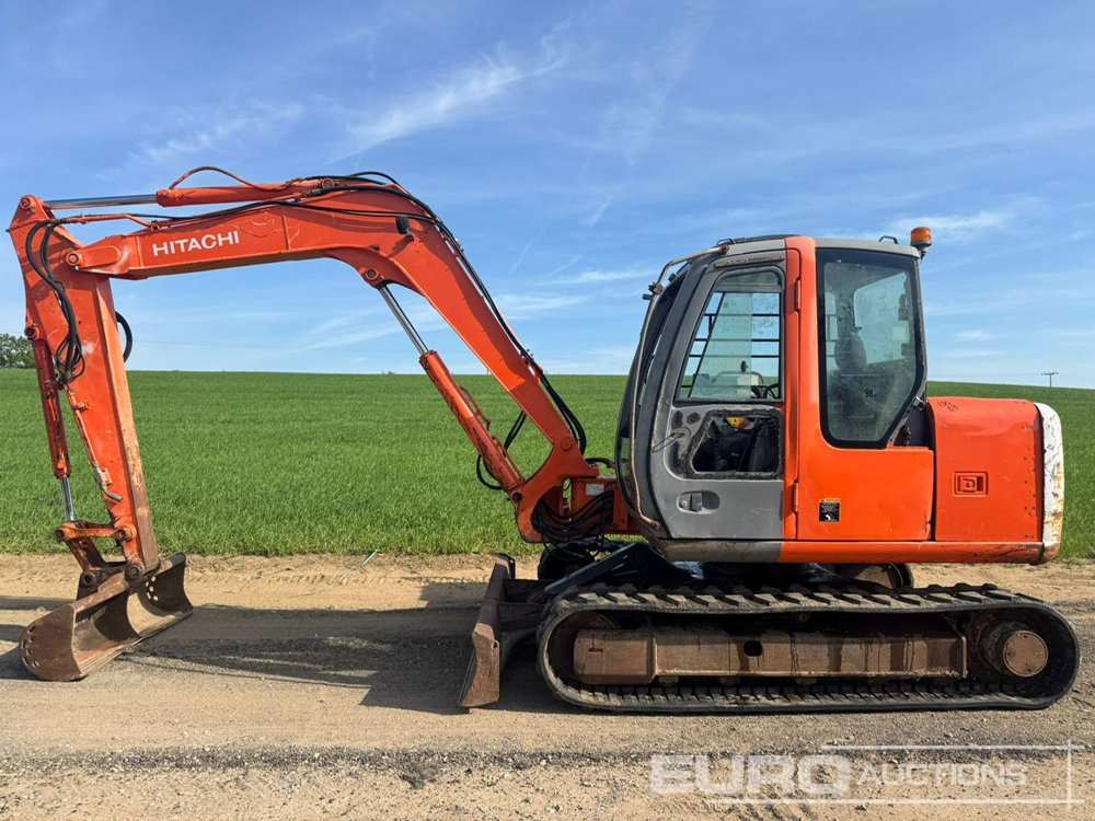 2007 Hitachi ZX80SBLC - Мини багер: снимка 2 2007 Hitachi ZX80SBLC - Мини багер: снимка 2