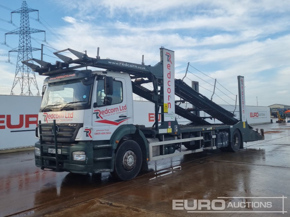 2007 Mercedes Axor - Автовоз камион: снимка 1 2007 Mercedes Axor - Автовоз камион: снимка 1