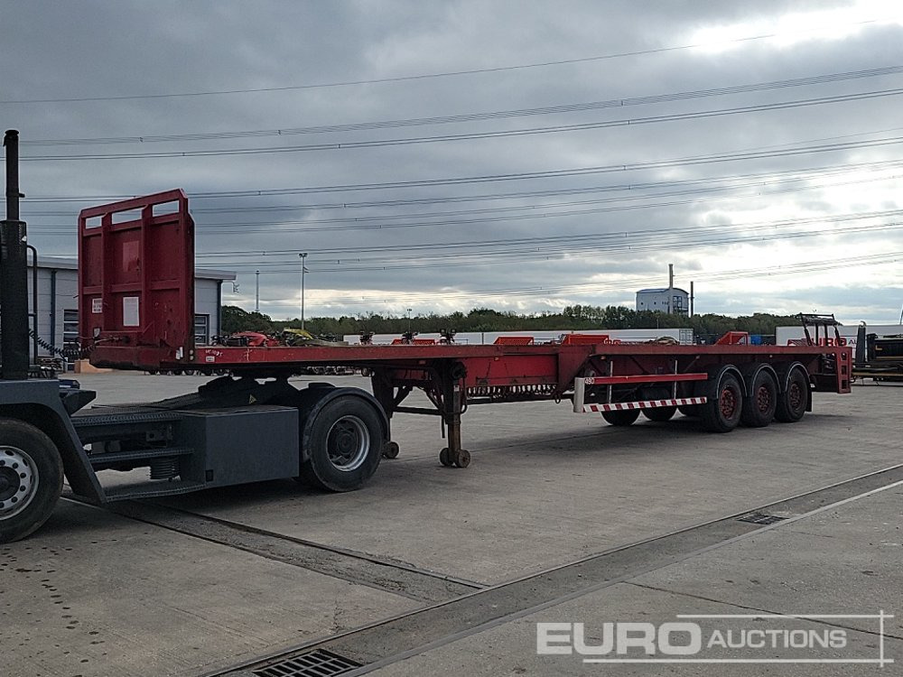 2007 Weightlifter 3SSER8115 - Бордово полуремарке/ Платформа: снимка 1 2007 Weightlifter 3SSER8115 - Бордово полуремарке/ Платформа: снимка 1