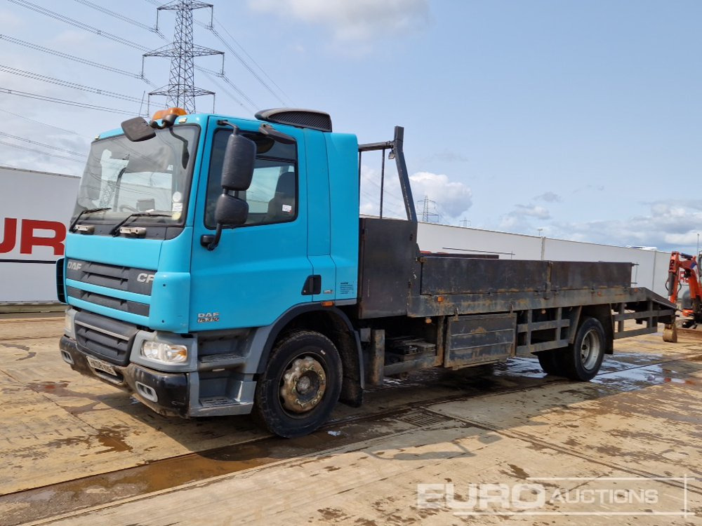 2008 DAF CF75.310 - Бордови камион: снимка 1 2008 DAF CF75.310 - Бордови камион: снимка 1
