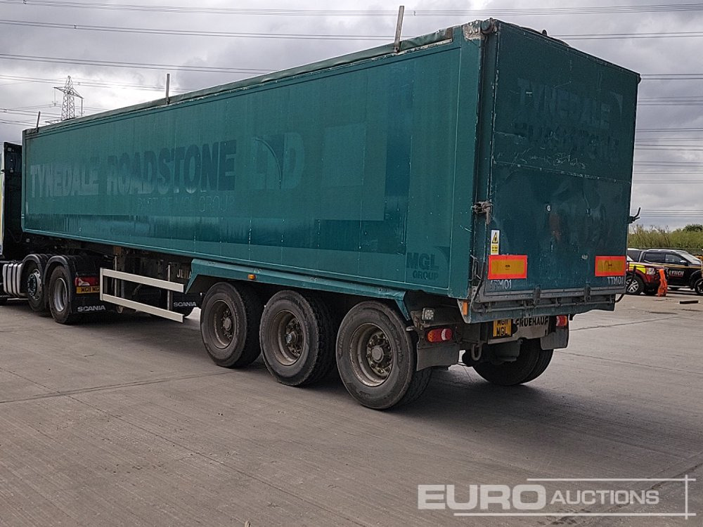 2008 Fruehauf Tri Axle Tipping Trailer, Easy Sheet - Самосвал полуремарке: снимка 3 2008 Fruehauf Tri Axle Tipping Trailer, Easy Sheet - Самосвал полуремарке: снимка 3