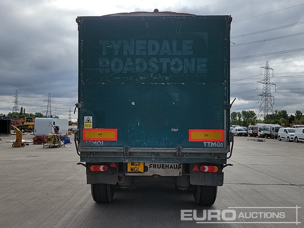 2008 Fruehauf Tri Axle Tipping Trailer, Easy Sheet - Самосвал полуремарке: снимка 4 2008 Fruehauf Tri Axle Tipping Trailer, Easy Sheet - Самосвал полуремарке: снимка 4