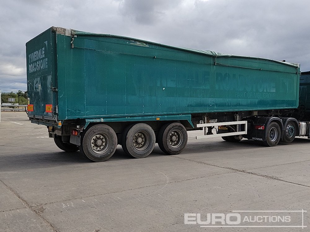 2008 Fruehauf Tri Axle Tipping Trailer, Easy Sheet - Самосвал полуремарке: снимка 5 2008 Fruehauf Tri Axle Tipping Trailer, Easy Sheet - Самосвал полуремарке: снимка 5