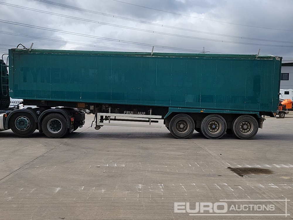 2008 Fruehauf Tri Axle Tipping Trailer, Easy Sheet - Самосвал полуремарке: снимка 2 2008 Fruehauf Tri Axle Tipping Trailer, Easy Sheet - Самосвал полуремарке: снимка 2