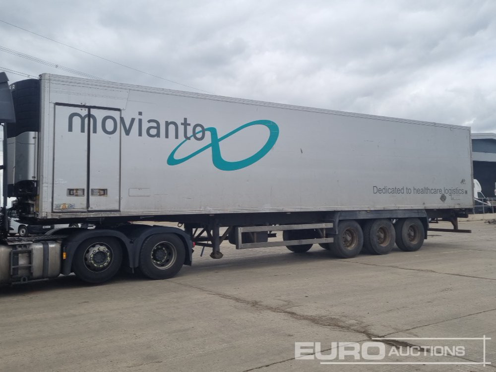 2008 Gray & Adams Tri Axle Refrigeration Trailer - Рефрижератор полуремарке: снимка 1 2008 Gray & Adams Tri Axle Refrigeration Trailer - Рефрижератор полуремарке: снимка 1