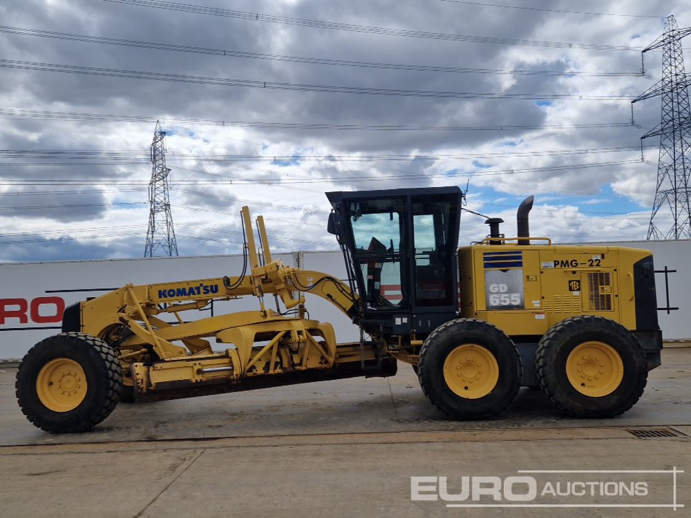 2008 Komatsu GD655-3E0 - Грейдер: снимка 2 2008 Komatsu GD655-3E0 - Грейдер: снимка 2
