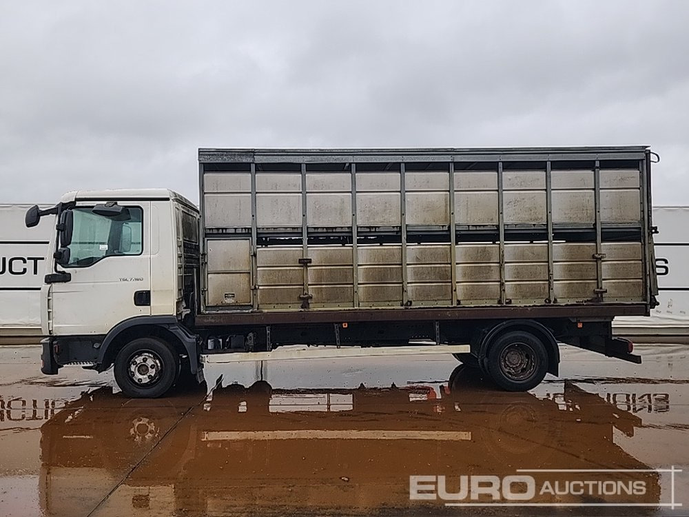 2008 MAN TGL7.180 - За превоз на животни камион: снимка 2 2008 MAN TGL7.180 - За превоз на животни камион: снимка 2