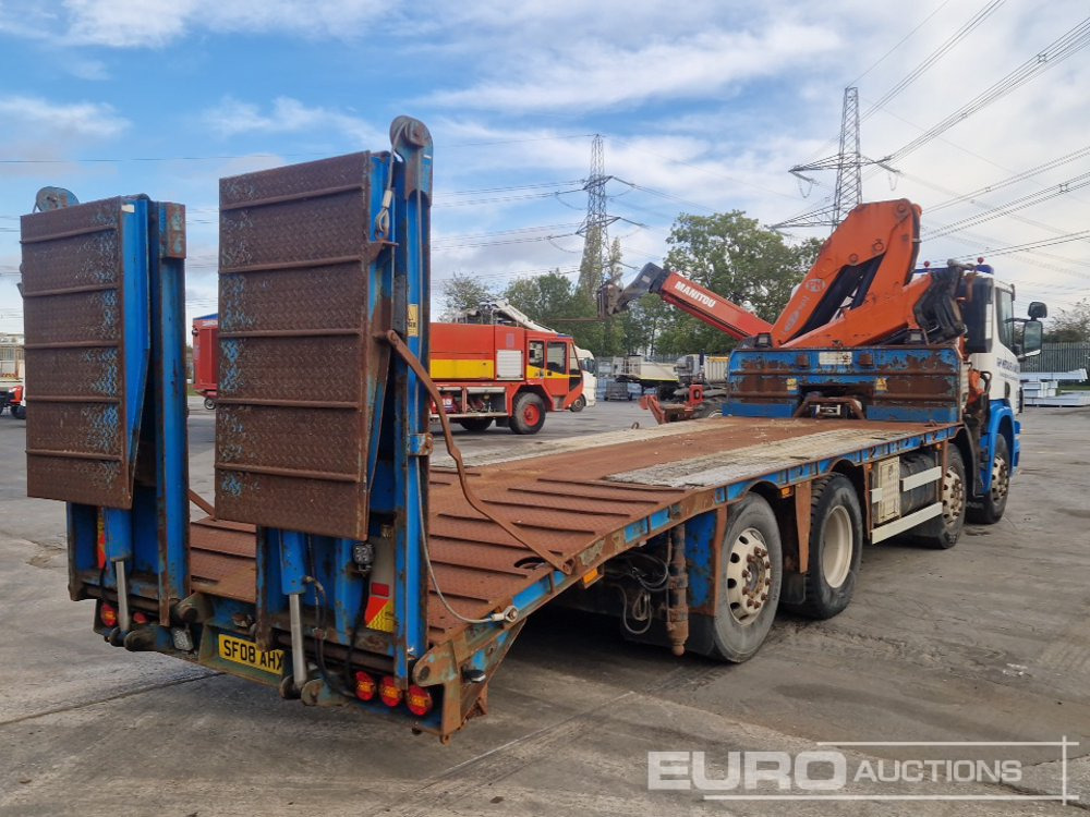 2008 Scania P340 - Автовоз камион, Камион с кран: снимка 5 2008 Scania P340 - Автовоз камион, Камион с кран: снимка 5