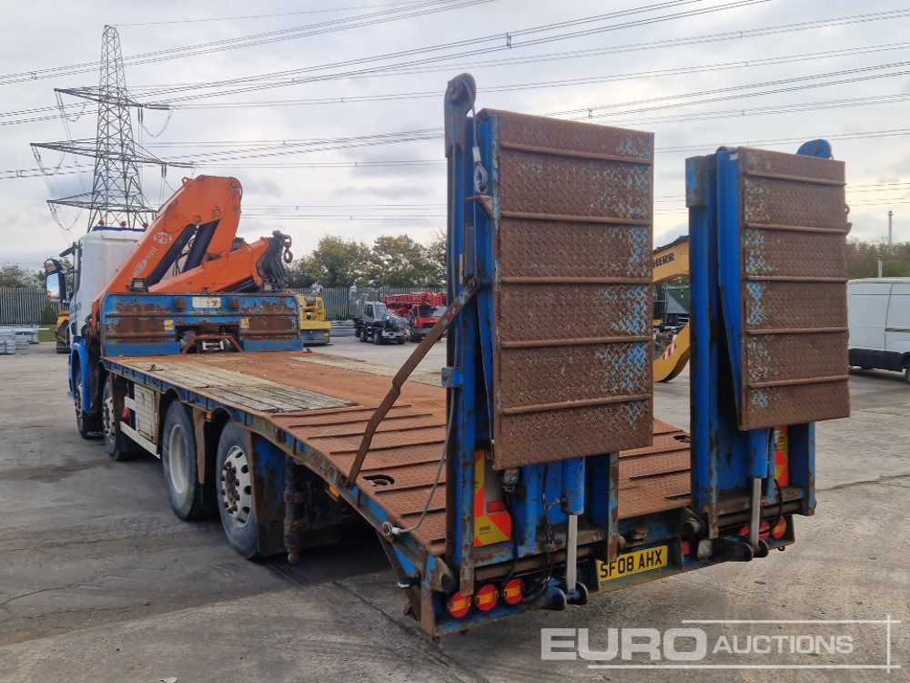 2008 Scania P340 - Автовоз камион, Камион с кран: снимка 3 2008 Scania P340 - Автовоз камион, Камион с кран: снимка 3