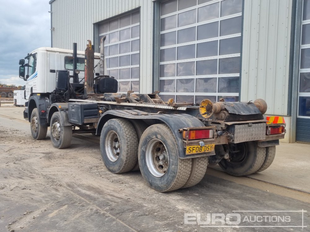 2008 Scania P380 - Мултилифт с кука камион: снимка 3 2008 Scania P380 - Мултилифт с кука камион: снимка 3