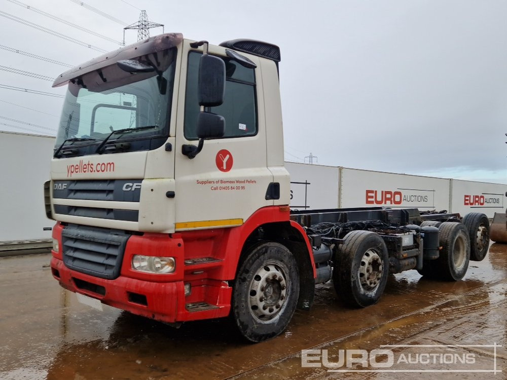 2009 DAF CF85.360 - Шаси кабина: снимка 1 2009 DAF CF85.360 - Шаси кабина: снимка 1