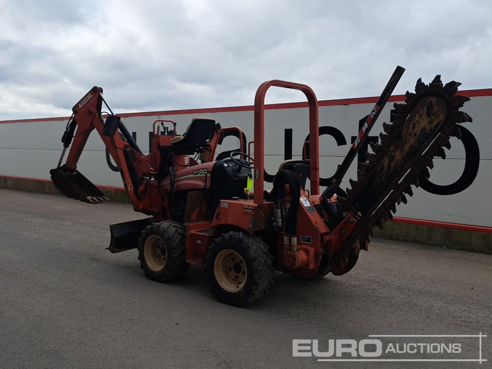 2009 Ditch Witch RT40 - Каналокопател: снимка 5 2009 Ditch Witch RT40 - Каналокопател: снимка 5