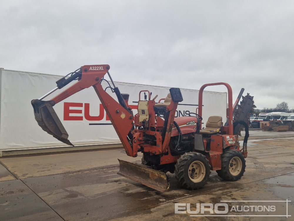 2009 Ditch Witch RT40 - Каналокопател: снимка 1 2009 Ditch Witch RT40 - Каналокопател: снимка 1