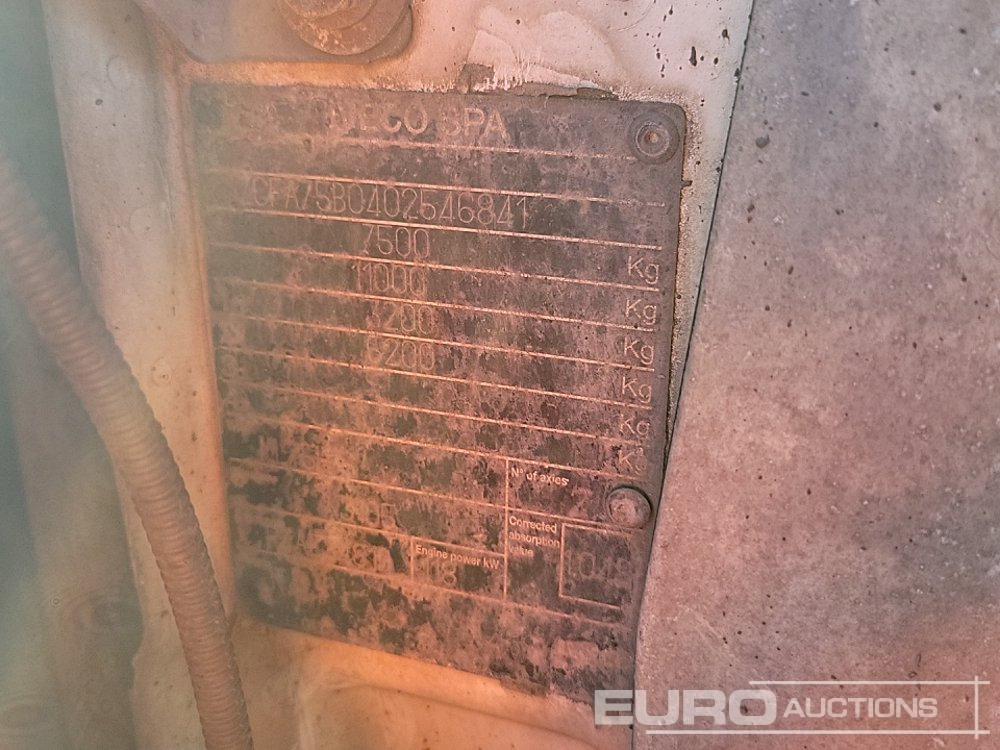 Самосвал камион 2009 Iveco ML75E16: снимка 31