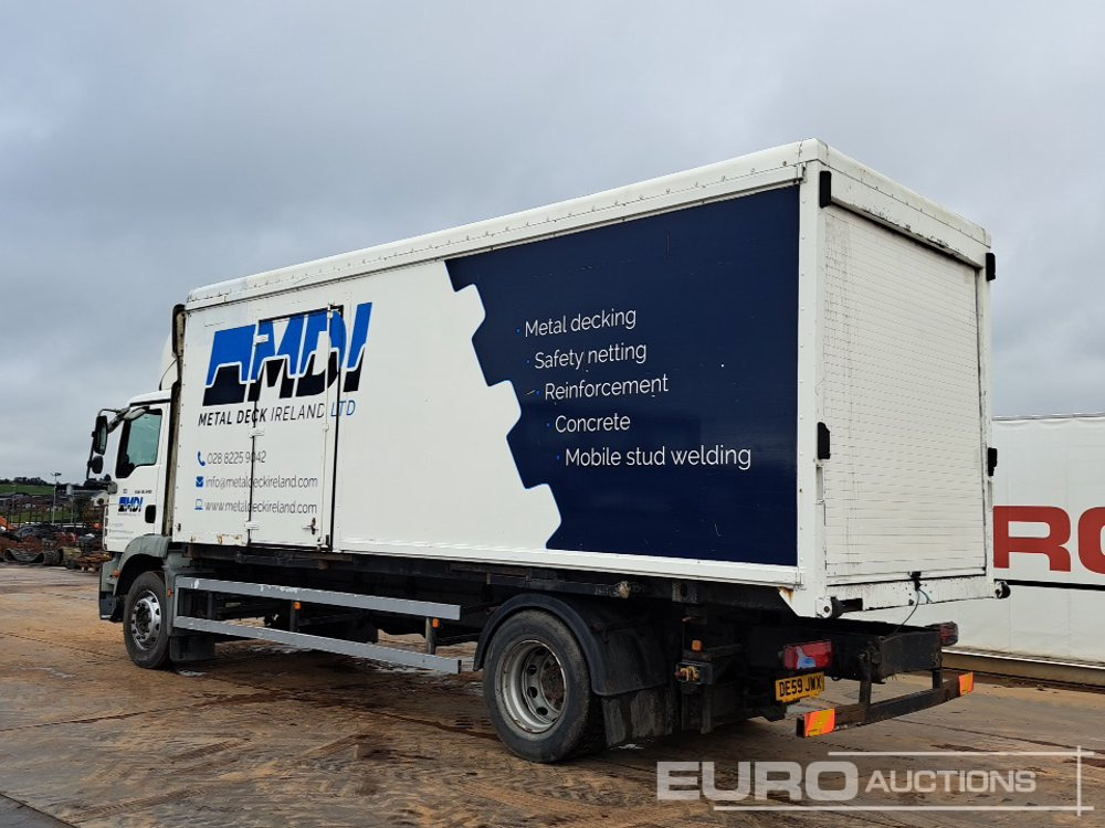 2009 MAN TGM18.240 - Камион фургон: снимка 3 2009 MAN TGM18.240 - Камион фургон: снимка 3