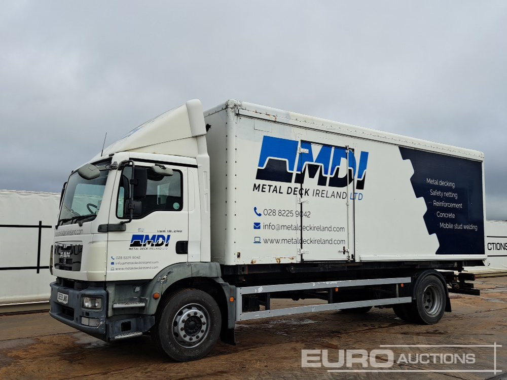2009 MAN TGM18.240 - Камион фургон: снимка 1 2009 MAN TGM18.240 - Камион фургон: снимка 1