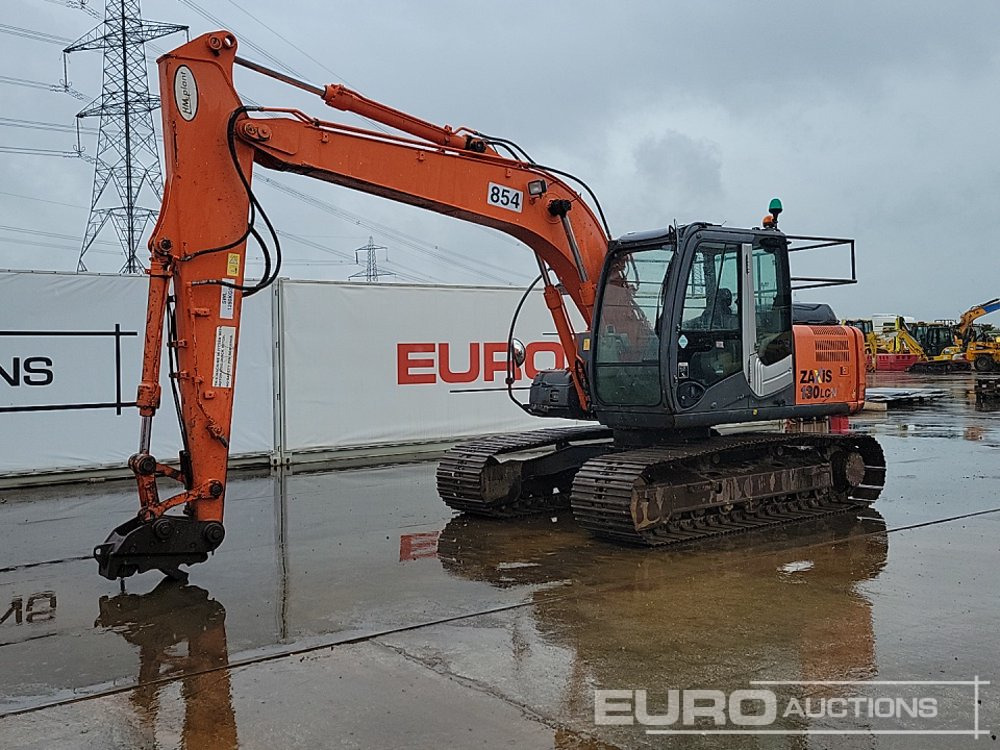 2010 Hitachi ZX130 LCN-3 - Верижен багер: снимка 1 2010 Hitachi ZX130 LCN-3 - Верижен багер: снимка 1