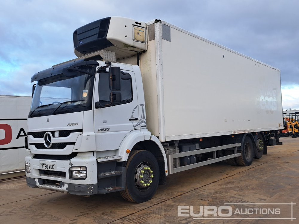 2010 Mercedes Axor 2533 - Рефрижератор камион: снимка 1 2010 Mercedes Axor 2533 - Рефрижератор камион: снимка 1