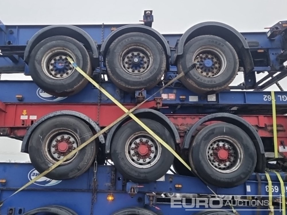 Шаси полуремарке 2010 SDC Tri Axle Skeletal Tailer (5 of): снимка 36