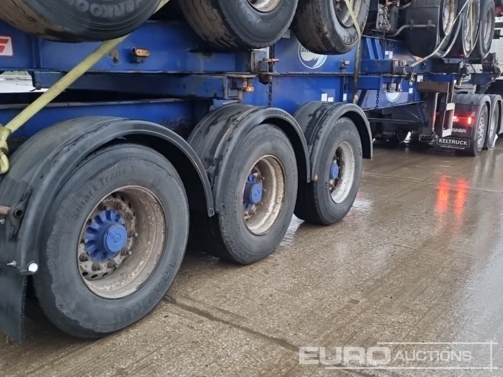 Шаси полуремарке 2010 SDC Tri Axle Skeletal Tailer (5 of): снимка 19